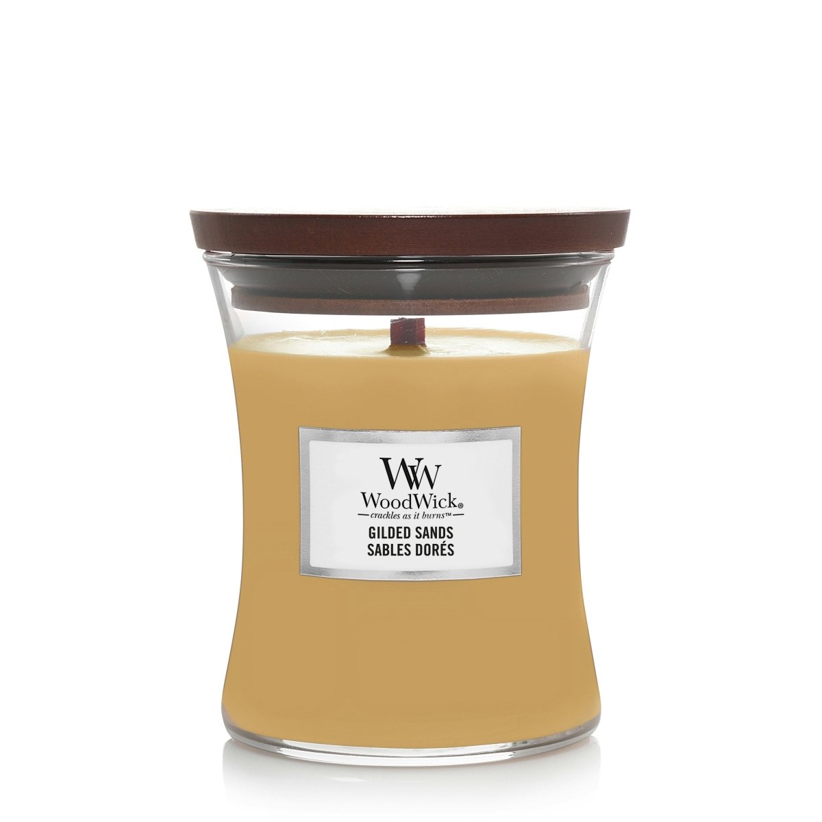 Candela Clessidra Media, Gilded Sands Wood Wick - Kōdō.boutique