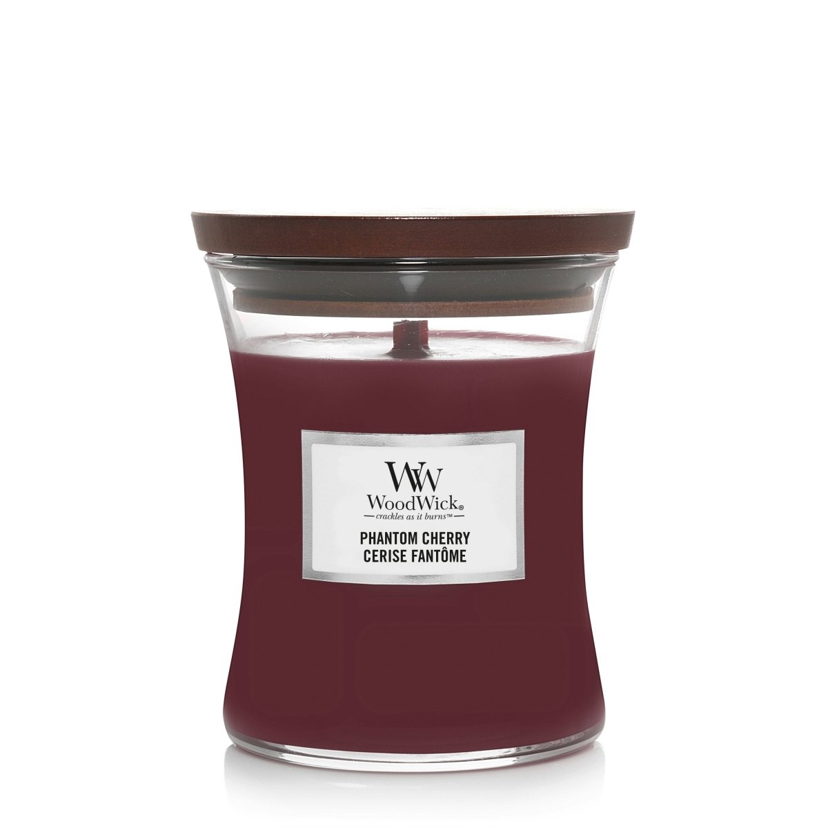 Candela Clessidra Media, Phantom Cherry Wood Wick - Kōdō.boutique