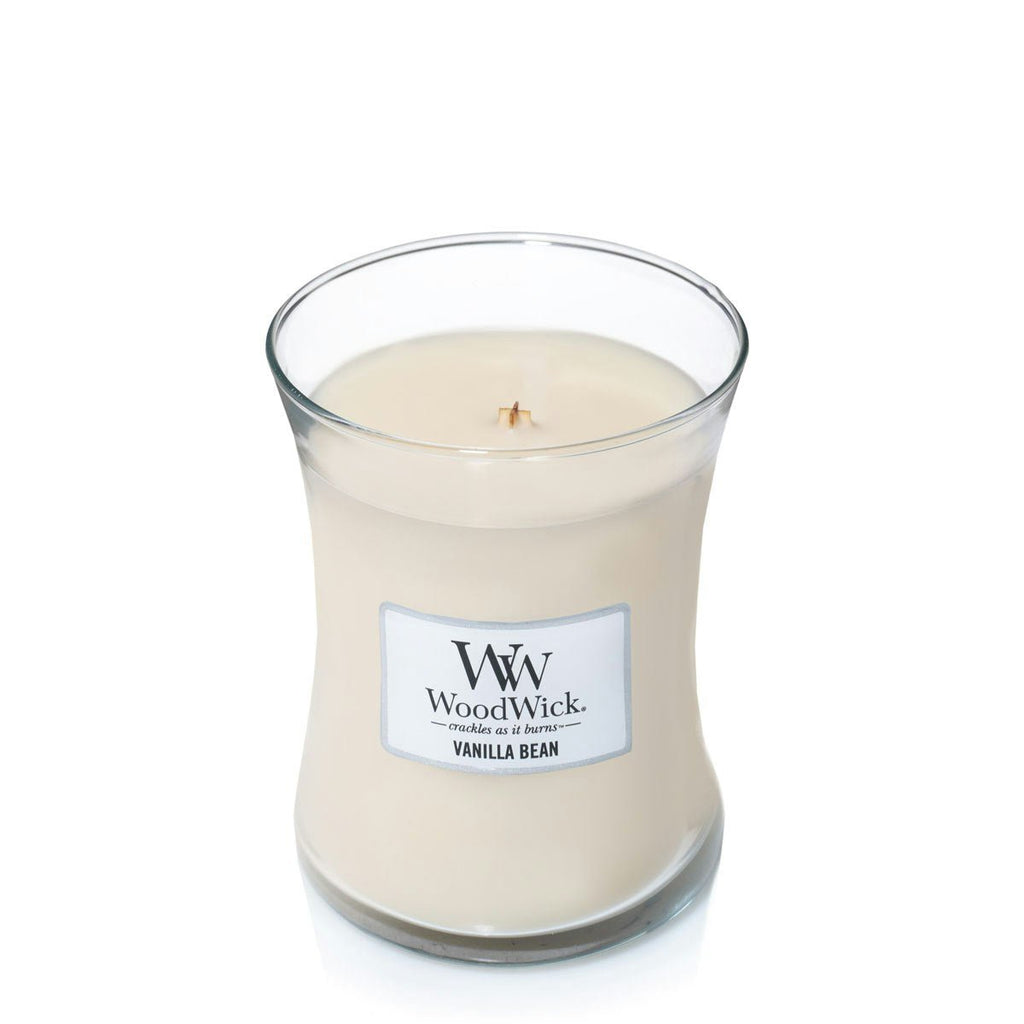 Candela Clessidra Media, Vanilla Bean Wood Wick - Kōdō.boutique