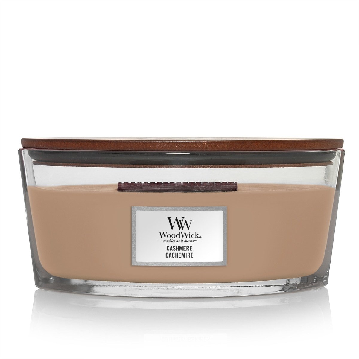 Candela Ellipse, Cashmere Wood Wick - Kōdō.boutique