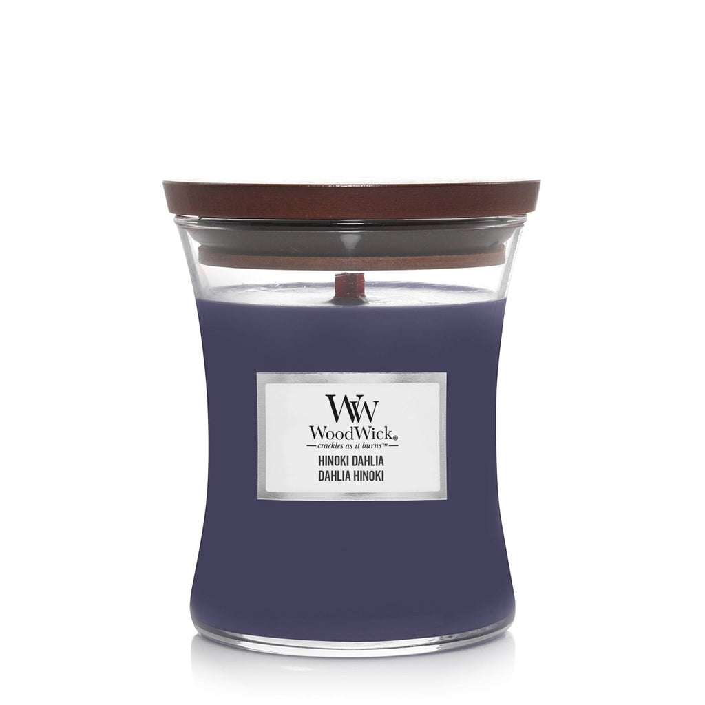 Candela Media Clessidra, Hinoki Dahlia Wood Wick - Kōdō.boutique