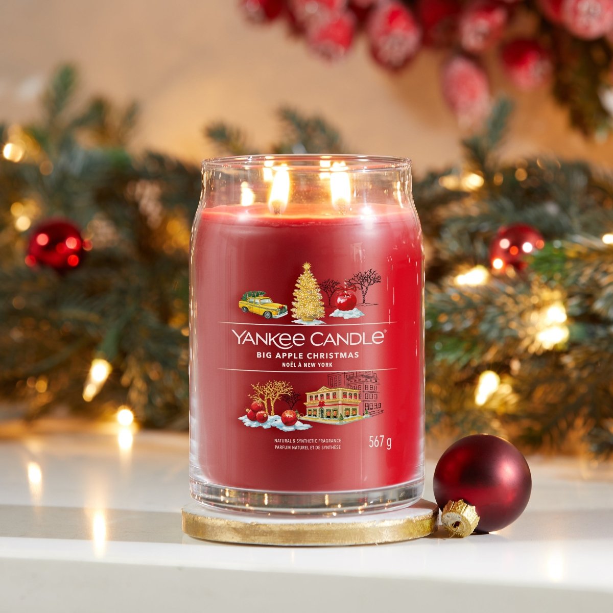 Candela Signature Grande "Big Apple Christmas" Yankee Candle - Kōdō.boutique