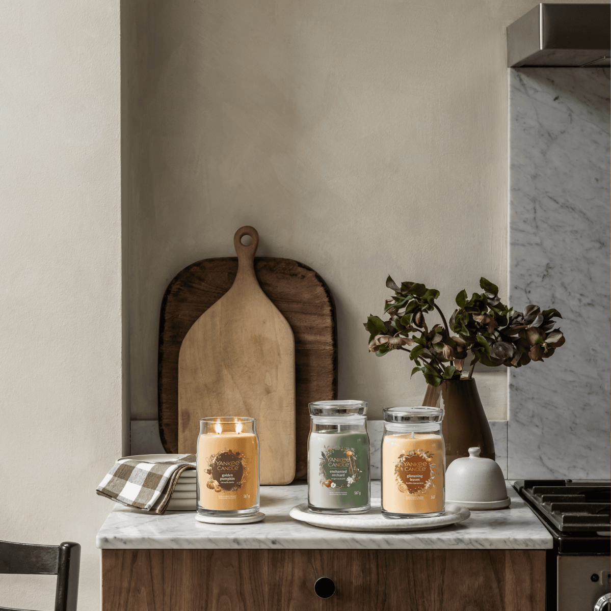 Candela Signature Grande "Golden Pumpkin" Yankee Candle - Kōdō.boutique