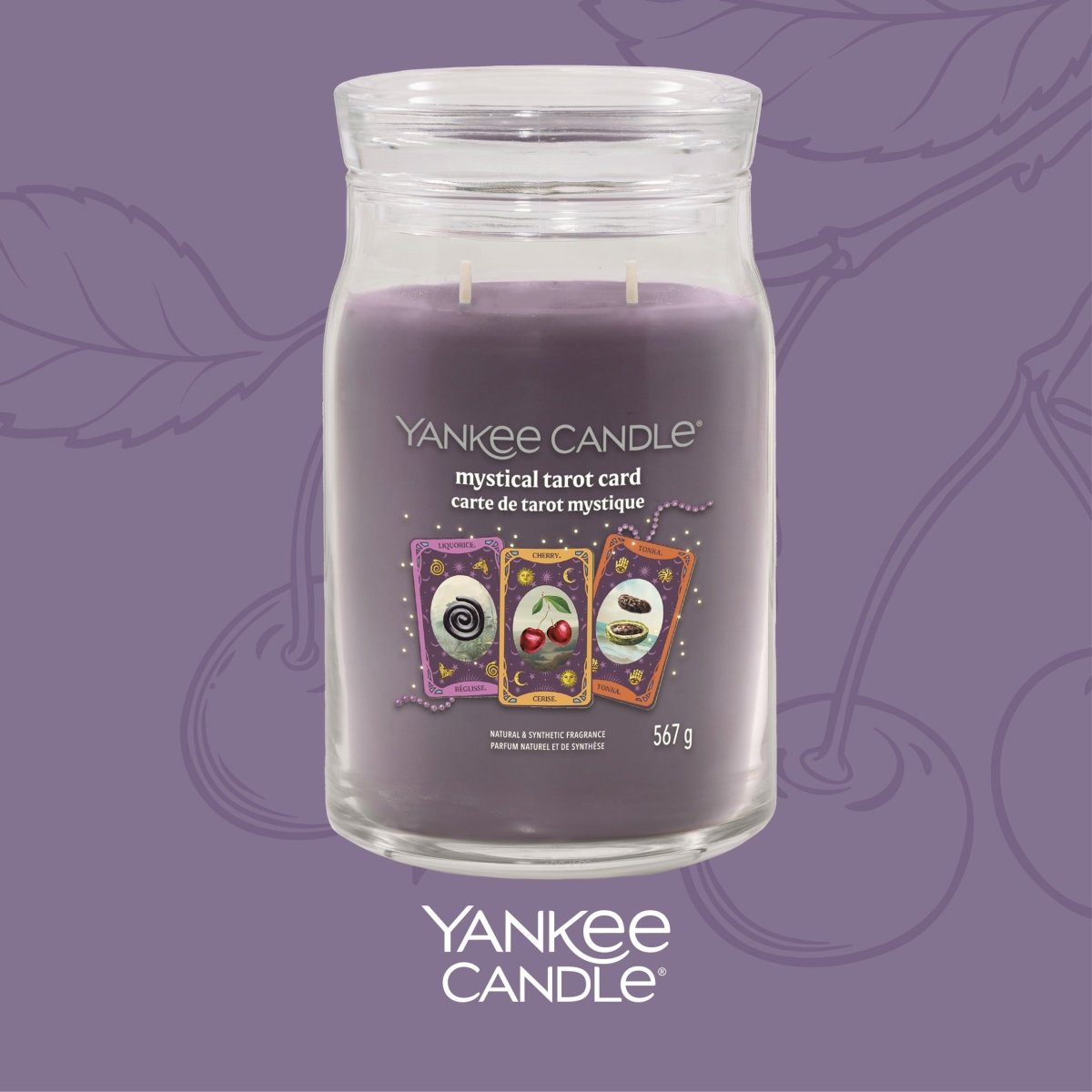 Candela Signature Grande "Mystical Tarot Card" Yankee Candle (Copia) - Kōdō.boutique