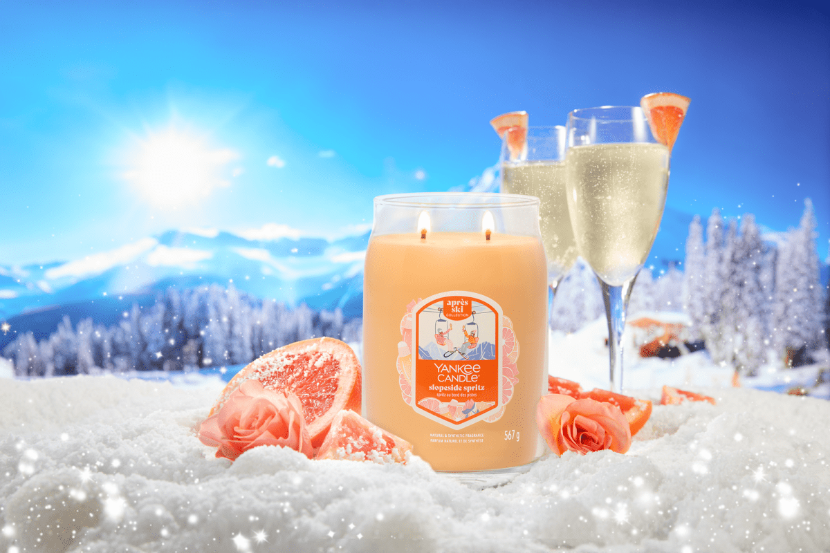 Candela Signature Grande "Slopeside Spritz" Yankee Candle - Kōdō.boutique