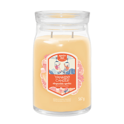 Candela Signature Grande "Slopeside Spritz" Yankee Candle - Kōdō.boutique