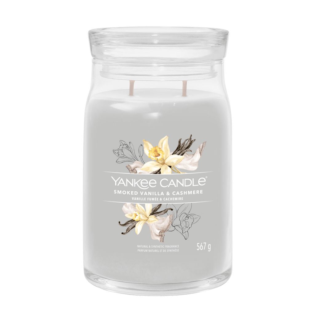 Candela Signature Grande "Smoked Vanilla & Cashmere" Yankee Candle - Kōdō.boutique