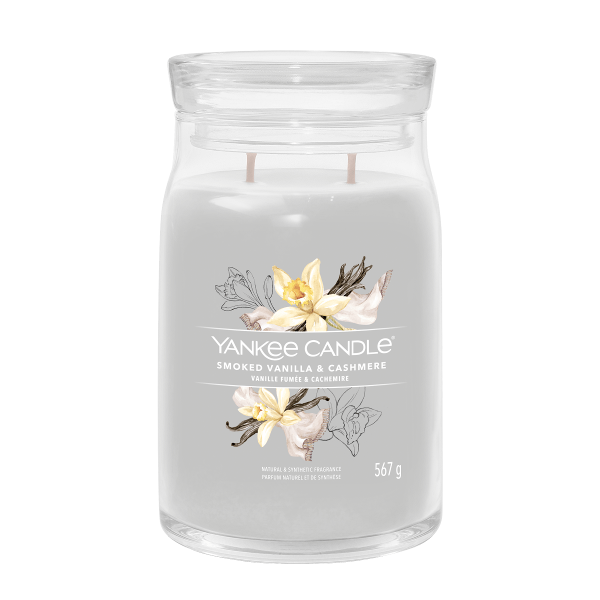 Candela Signature Grande "Smoked Vanilla & Cashmere" Yankee Candle - Kōdō.boutique