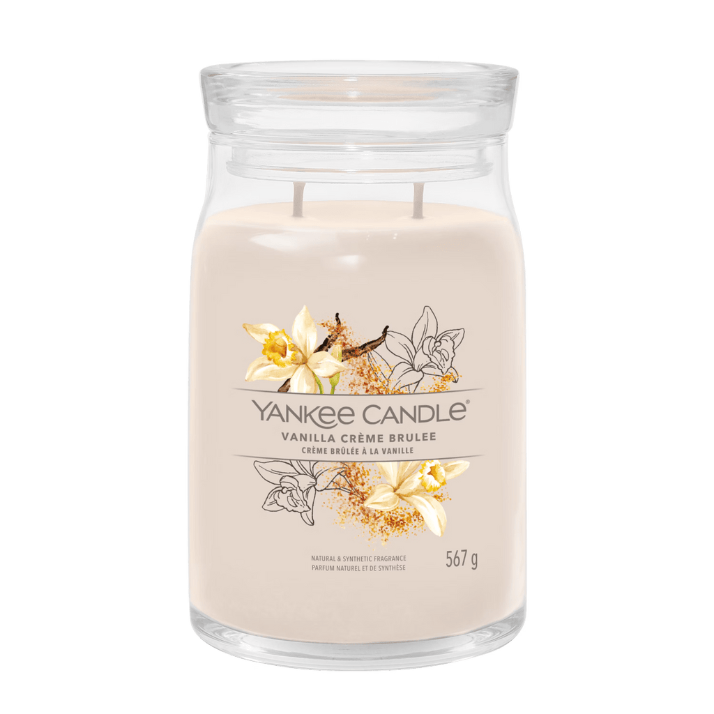 Candela Signature Grande "Vanilla Crème Brûlée" Yankee Candle - Kōdō.boutique