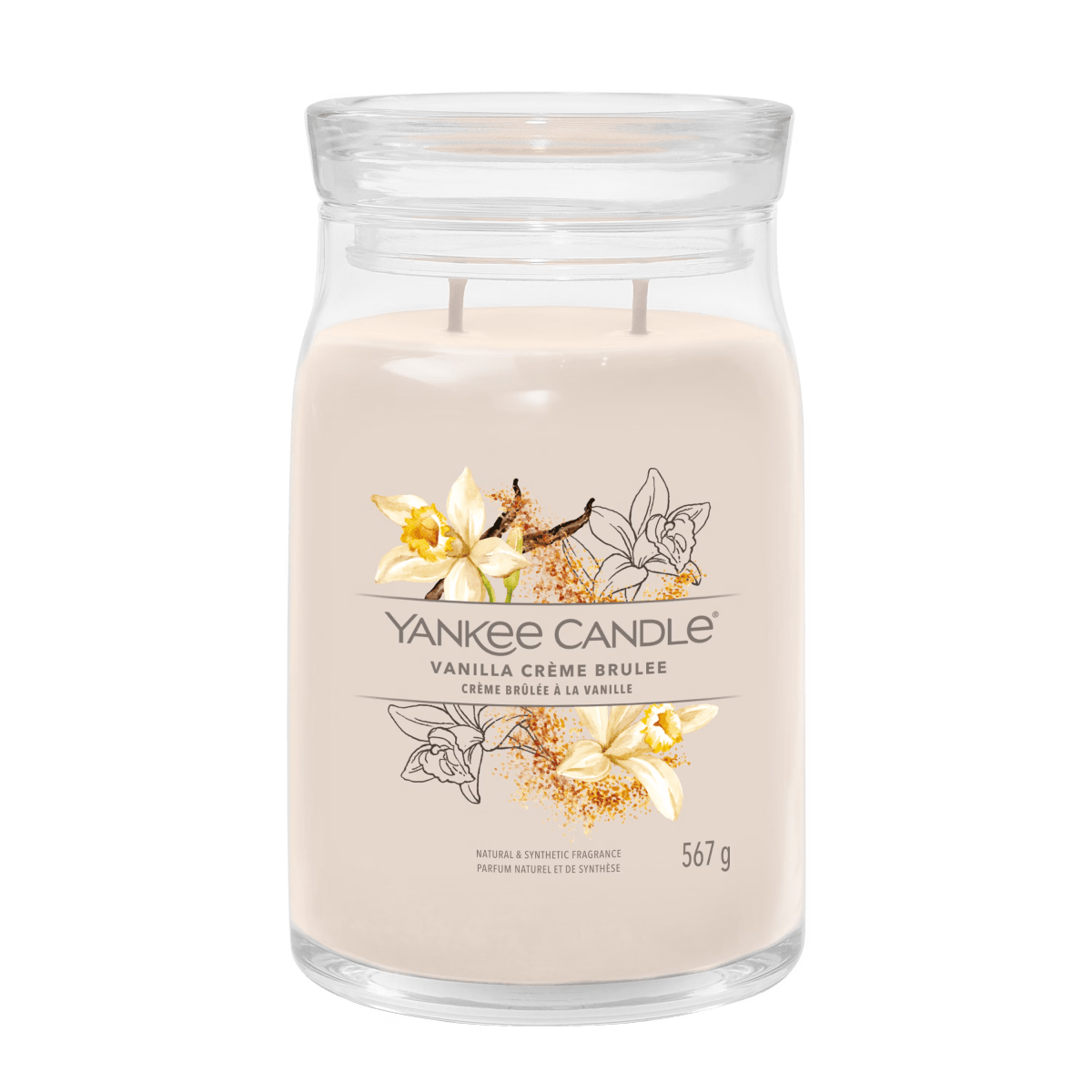 Candela Signature Grande "Vanilla Crème Brûlée" Yankee Candle - Kōdō.boutique