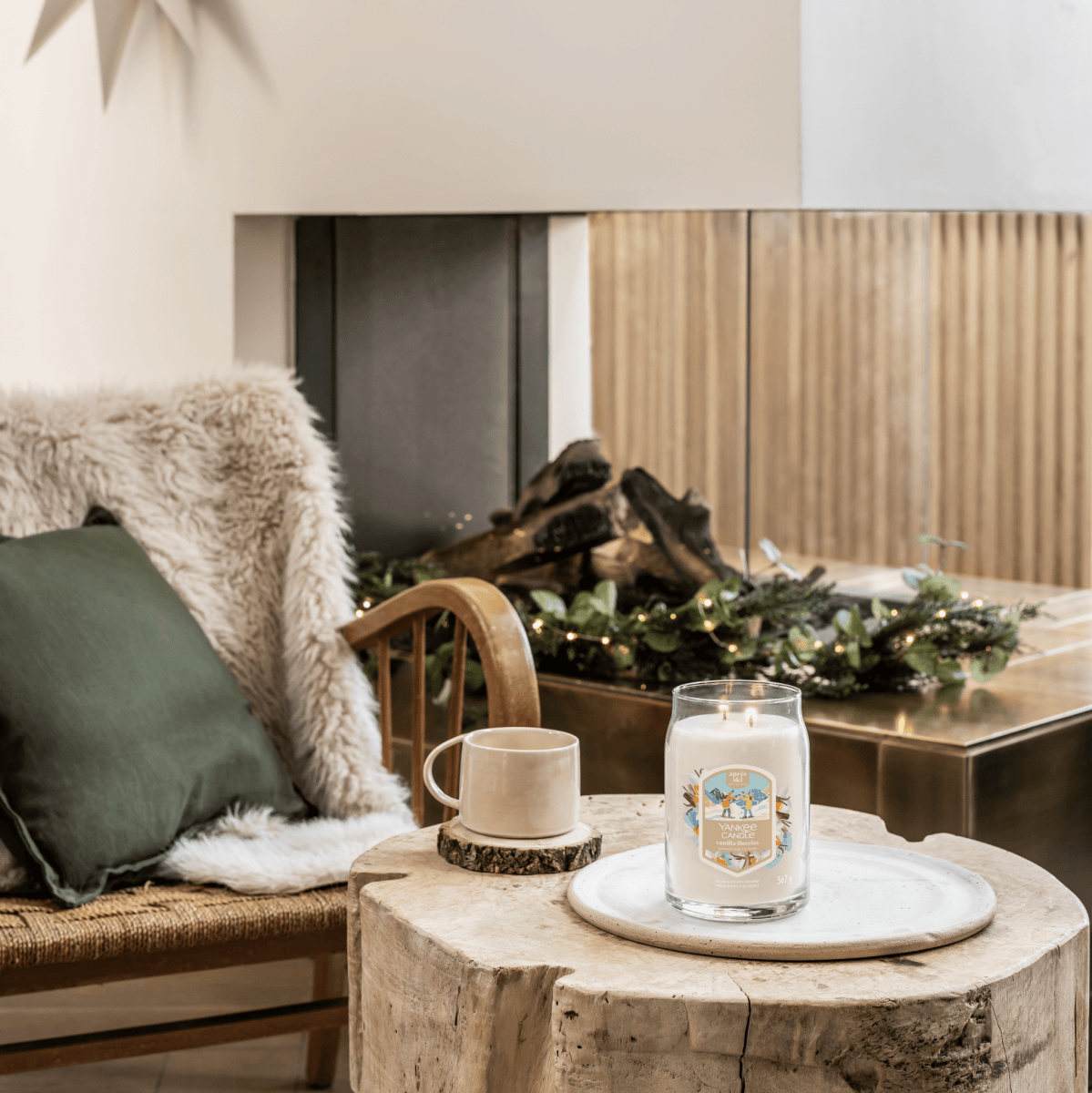 Candela Signature Grande "Vanilla Flurries" Yankee Candle - Kōdō.boutique