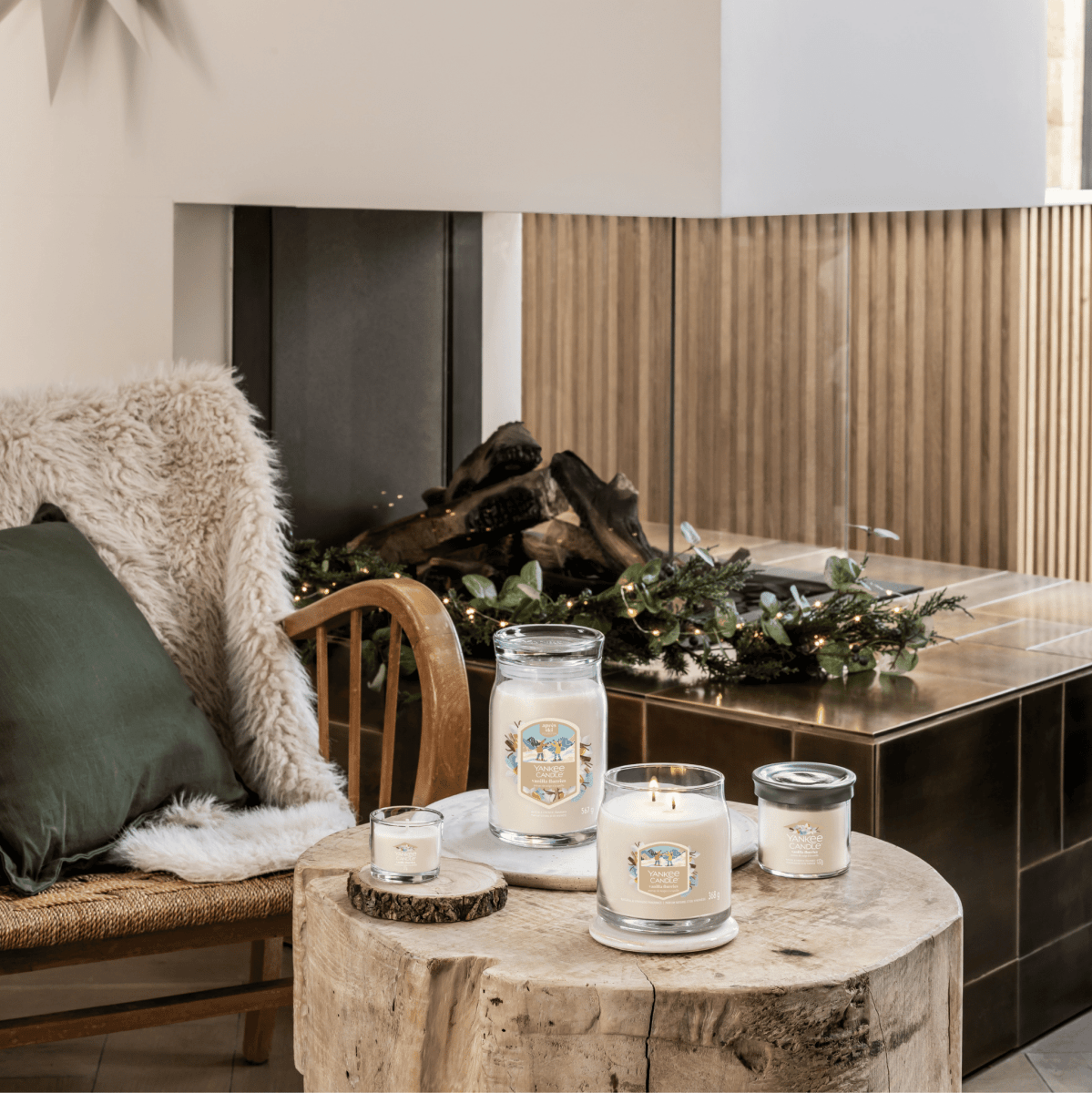 Candela Signature Grande "Vanilla Flurries" Yankee Candle - Kōdō.boutique