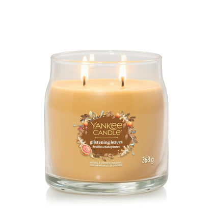 Candela Signature Media "Glistening Leaves" Yankee Candle - Kōdō.boutique