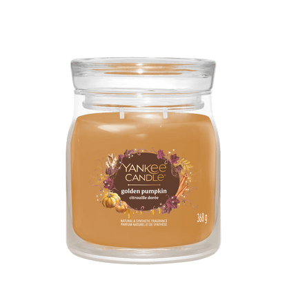 Candela Signature Media "Golden Pumpkin" Yankee Candle - Kōdō.boutique