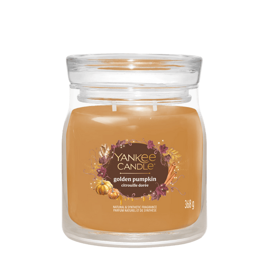 Candela Signature Media "Golden Pumpkin" Yankee Candle - Kōdō.boutique