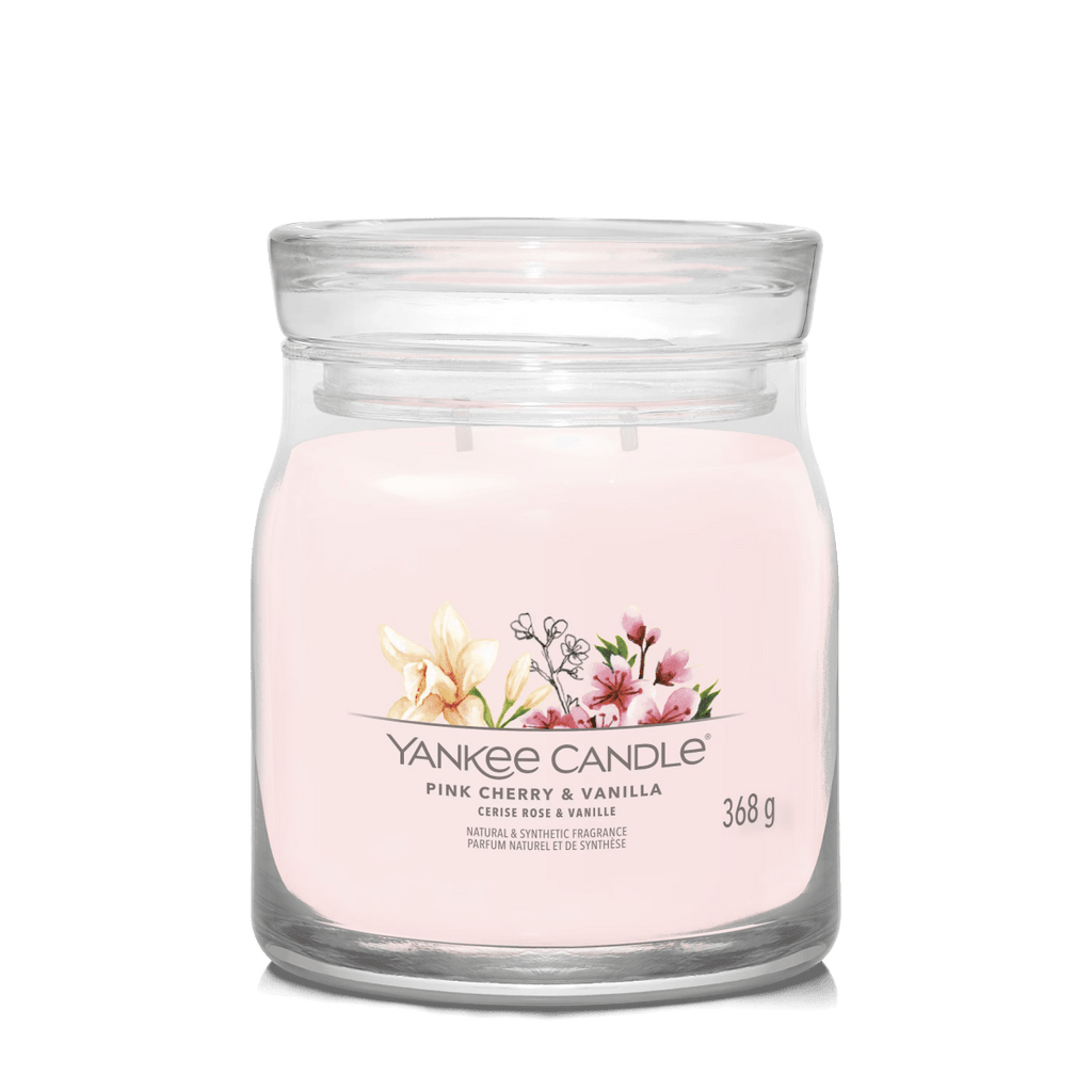 Candela Signature Media "Pink Cherry & Vanilla" Yankee Candle - Kōdō.boutique
