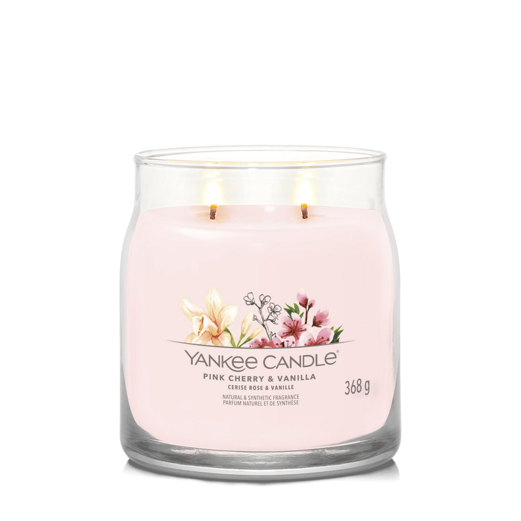 Candela Signature Media "Pink Cherry & Vanilla" Yankee Candle - Kōdō.boutique