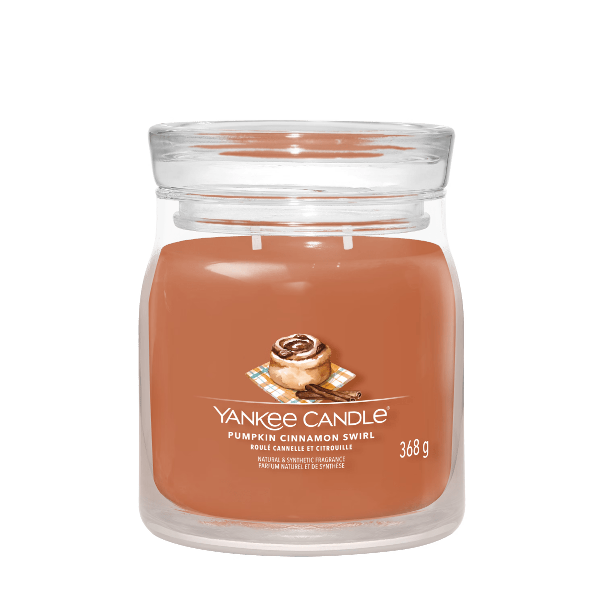 Candela Signature Media "Pumpkin Cinnamon Swirl" Yankee Candle - Kōdō.boutique