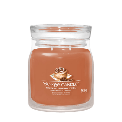 Candela Signature Media "Pumpkin Cinnamon Swirl" Yankee Candle - Kōdō.boutique