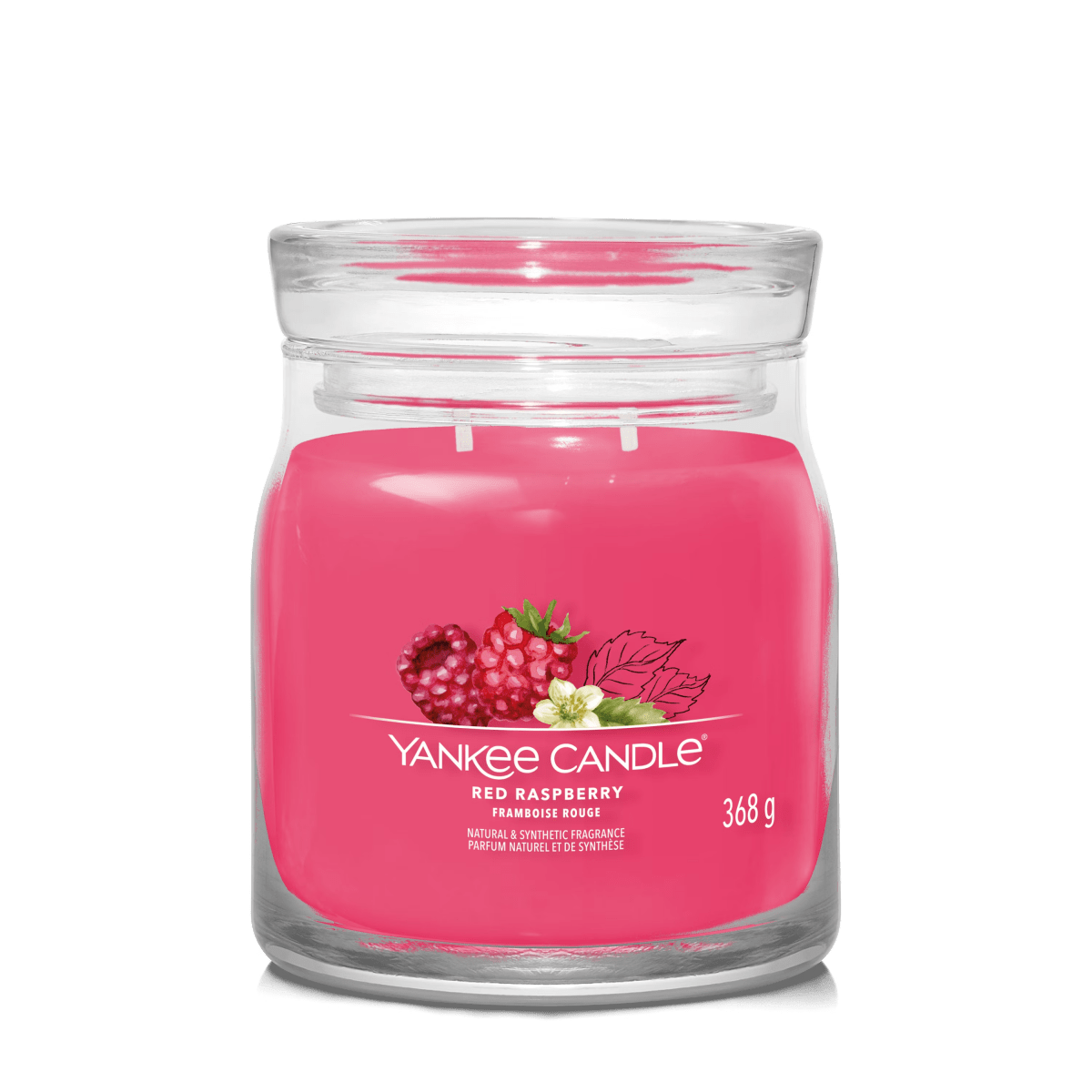 Candela Signature Media "Red Raspberry" Yankee Candle - Kōdō.boutique