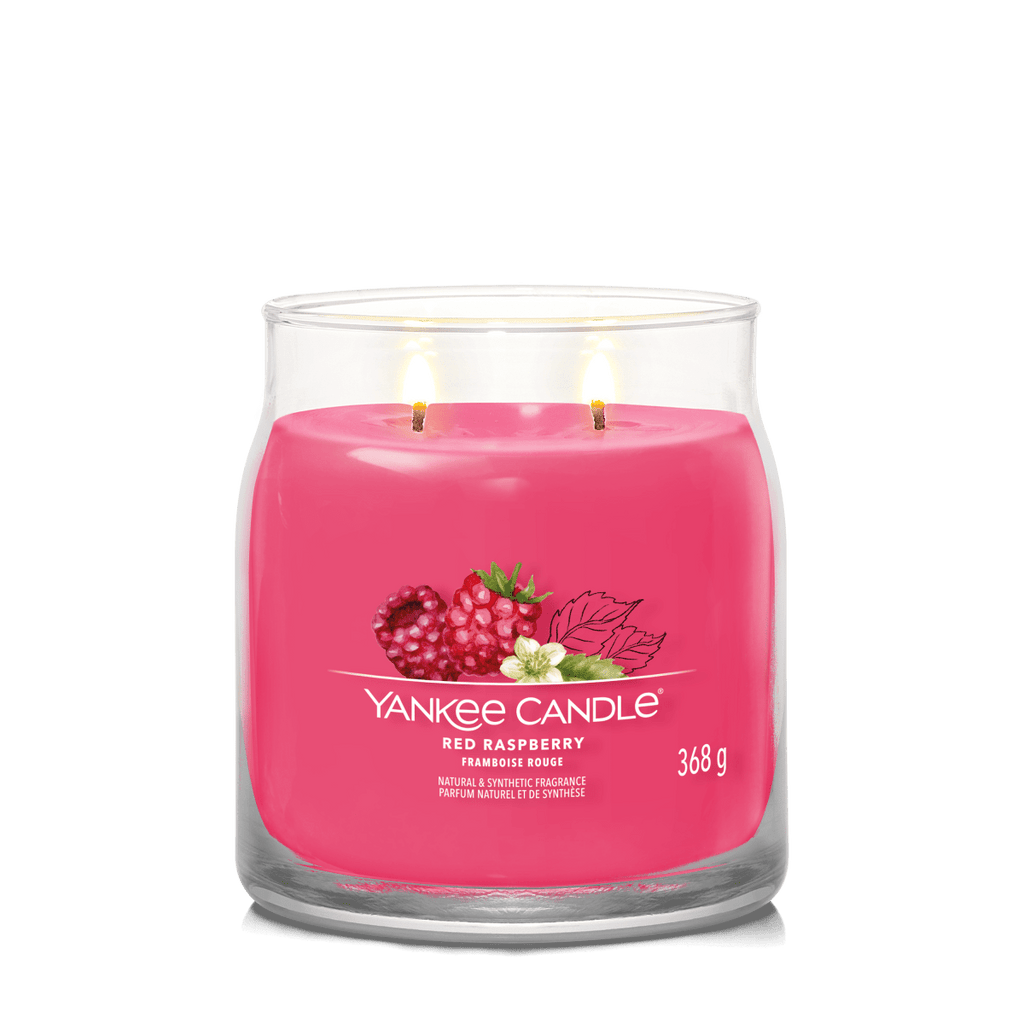 Candela Signature Media "Red Raspberry" Yankee Candle - Kōdō.boutique