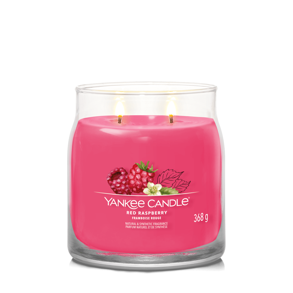 Candela Signature Media "Red Raspberry" Yankee Candle - Kōdō.boutique