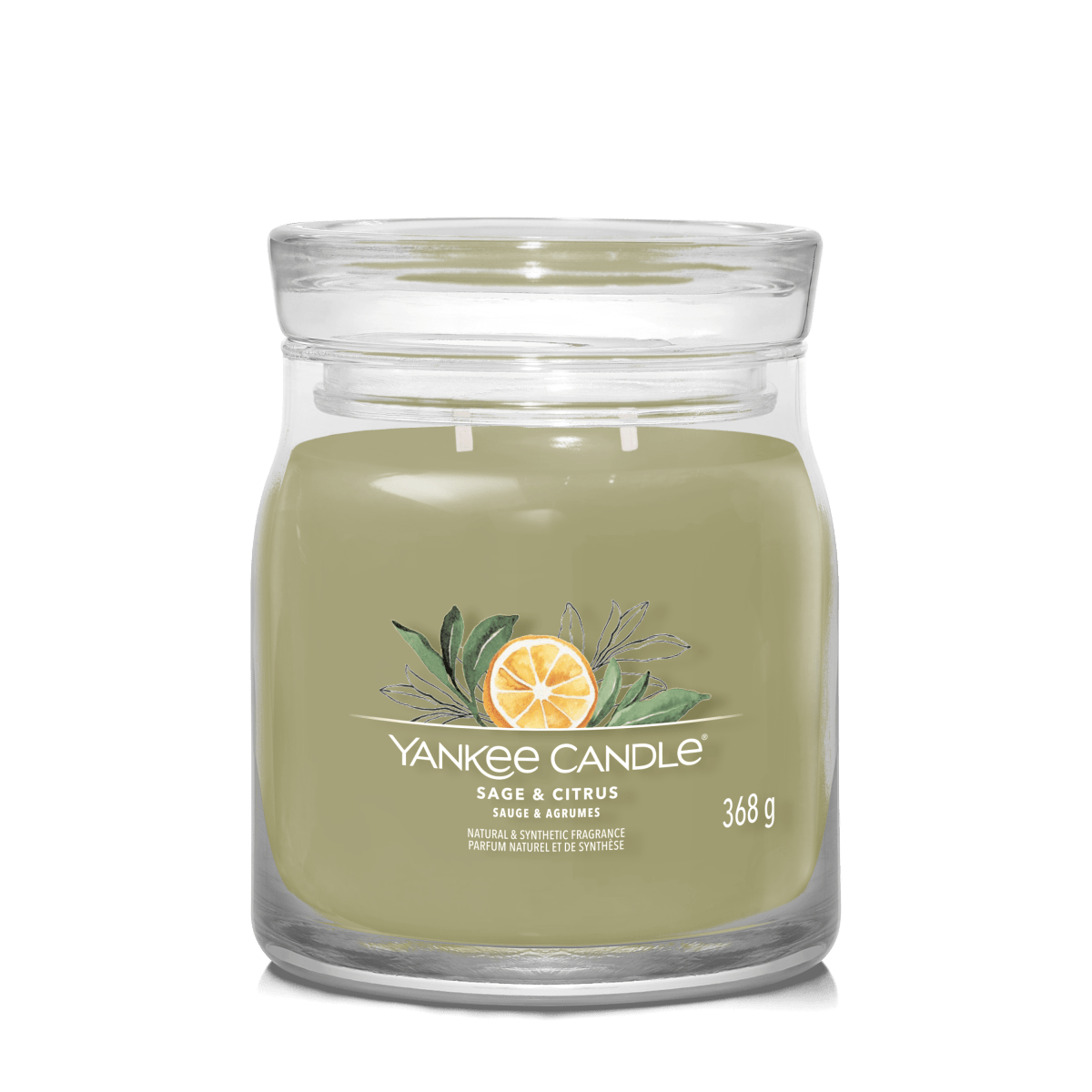 Candela Signature Media "Sage & Citrus" Yankee Candle - Kōdō.boutique