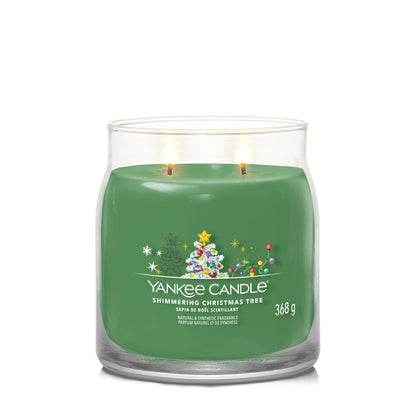 Candela Signature Media "Shimmering Christmas Tree" Yankee Candle - Kōdō.boutique