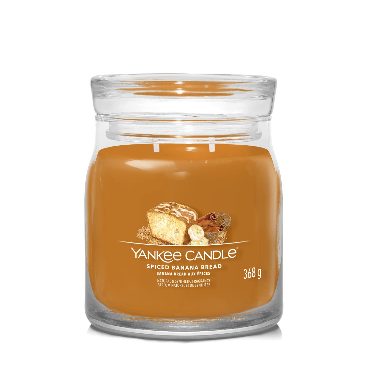 Candela Signature Media "Spiced Banana Bread" Yankee Candle - Kōdō.boutique