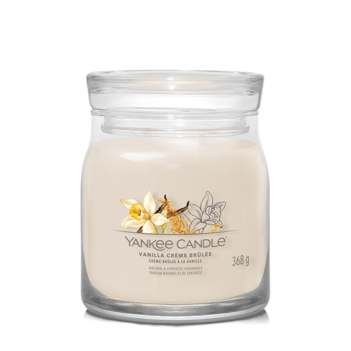Candela Signature Media "Vanilla Crème Brûlée" Yankee Candle - Kōdō.boutique