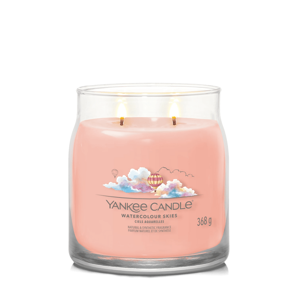 Candela Signature Media "Watercolour Skies" Yankee Candle - Kōdō.boutique