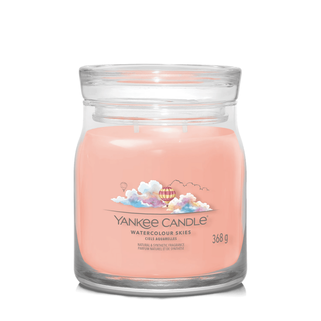 Candela Signature Media "Watercolour Skies" Yankee Candle - Kōdō.boutique