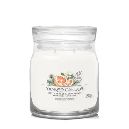 Candela Signature Media "White Spruce & Grapefruit" Yankee Candle - Kōdō.boutique