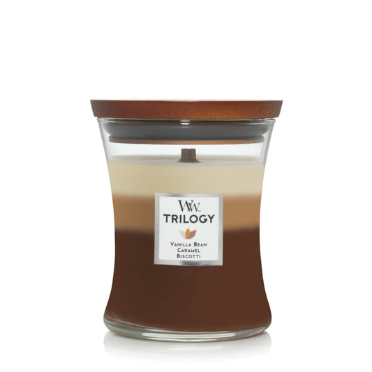 Candela Trilogy Media Clessidra, Café Sweets Wood Wick - Kōdō.boutique