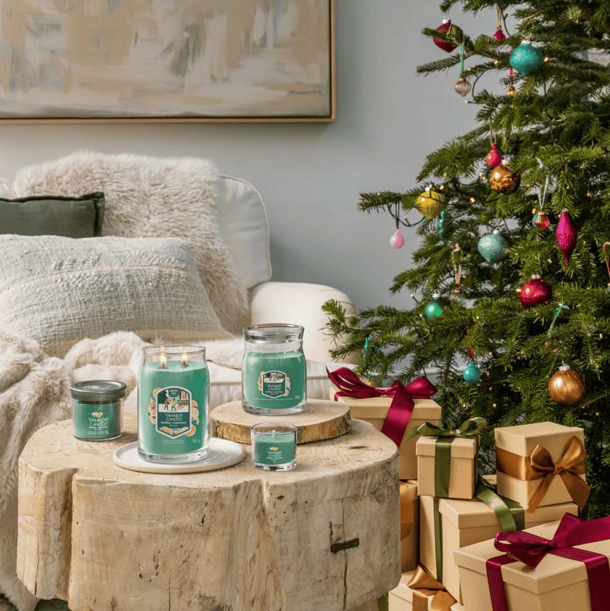 Candela Tumbler Piccola "Holiday Winterfest" Yankee Candle - Kōdō.boutique