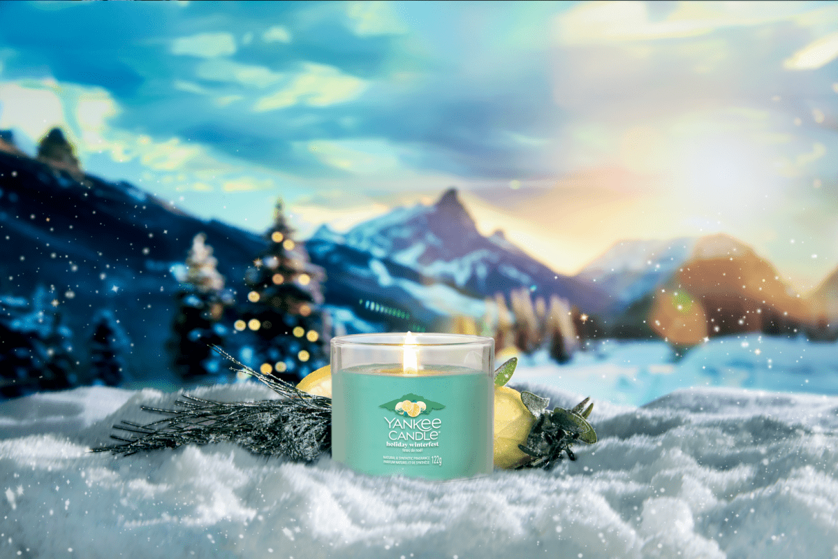 Candela Tumbler Piccola "Holiday Winterfest" Yankee Candle - Kōdō.boutique