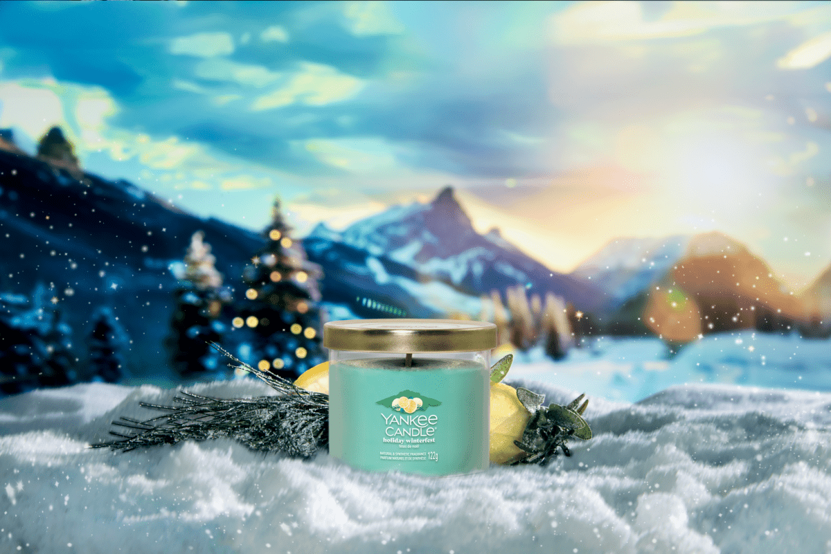 Candela Tumbler Piccola "Holiday Winterfest" Yankee Candle - Kōdō.boutique