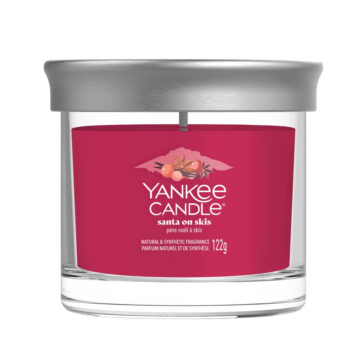 Candela Tumbler Piccola "Santa on Skis" Yankee Candle - Kōdō.boutique