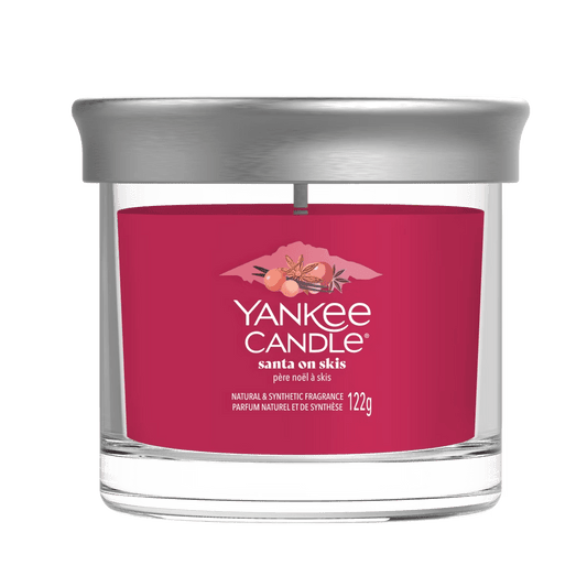 Candela Tumbler Piccola "Santa on Skis" Yankee Candle - Kōdō.boutique