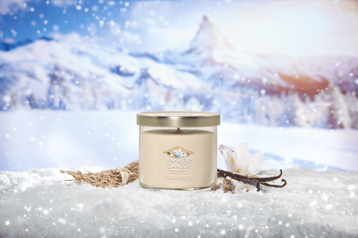 Candela Tumbler Piccola "Vanilla Flurries" Yankee Candle - Kōdō.boutique
