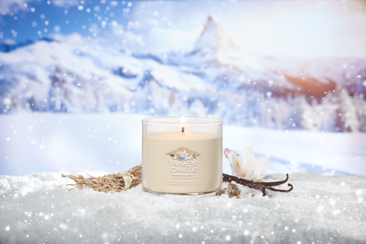 Candela Tumbler Piccola "Vanilla Flurries" Yankee Candle - Kōdō.boutique