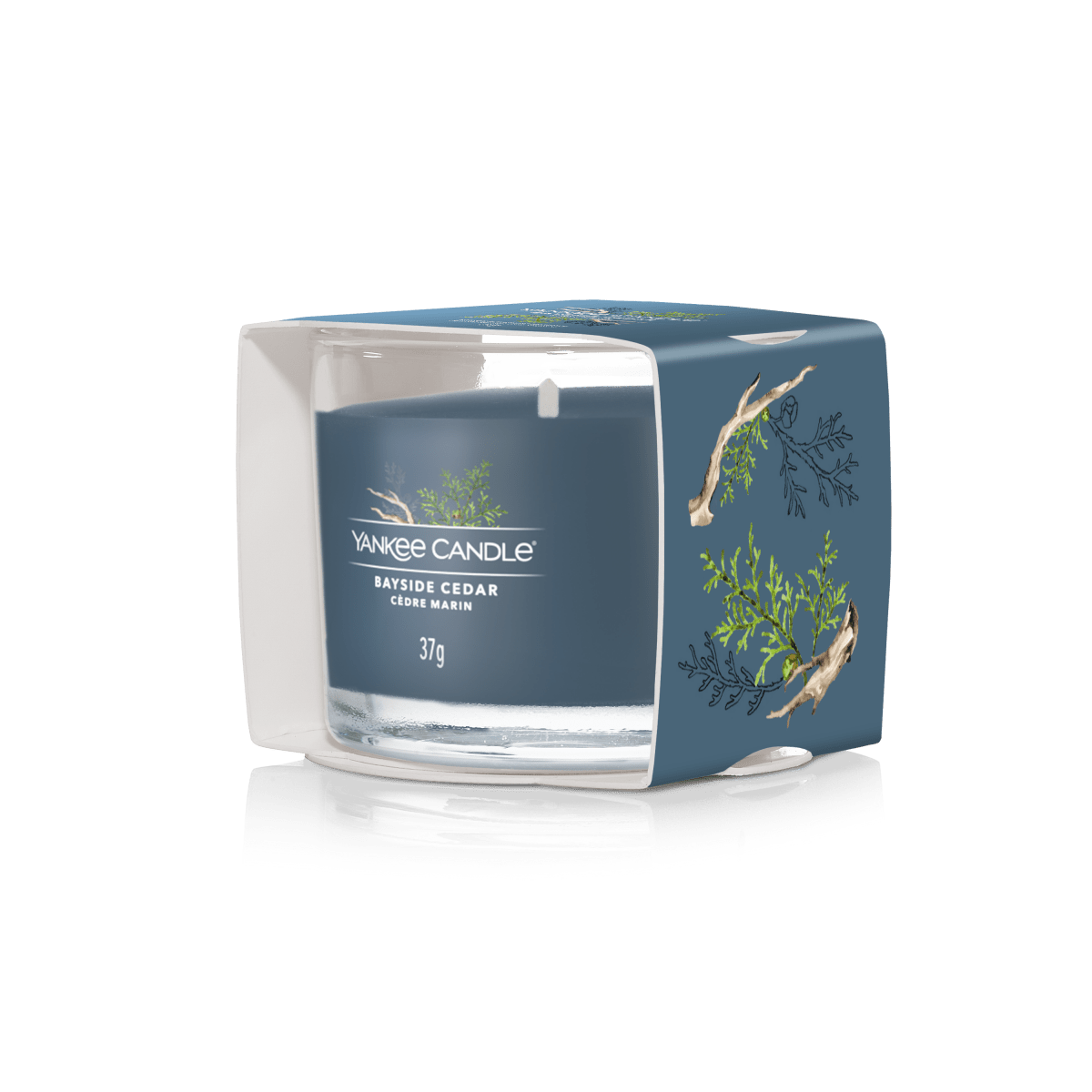 Candela Votiva in vetro "Bayside Cedar" Yankee Candle - Kōdō.boutique