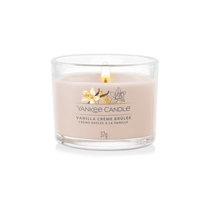 Candela Votiva in vetro "Vanilla Crème Brûlée" Yankee Candle - Kōdō.boutique