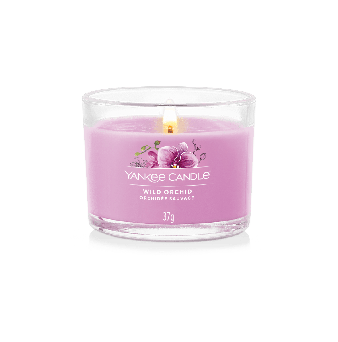 Candela Votiva in vetro "Wild Orchid" Yankee Candle - Kōdō.boutique
