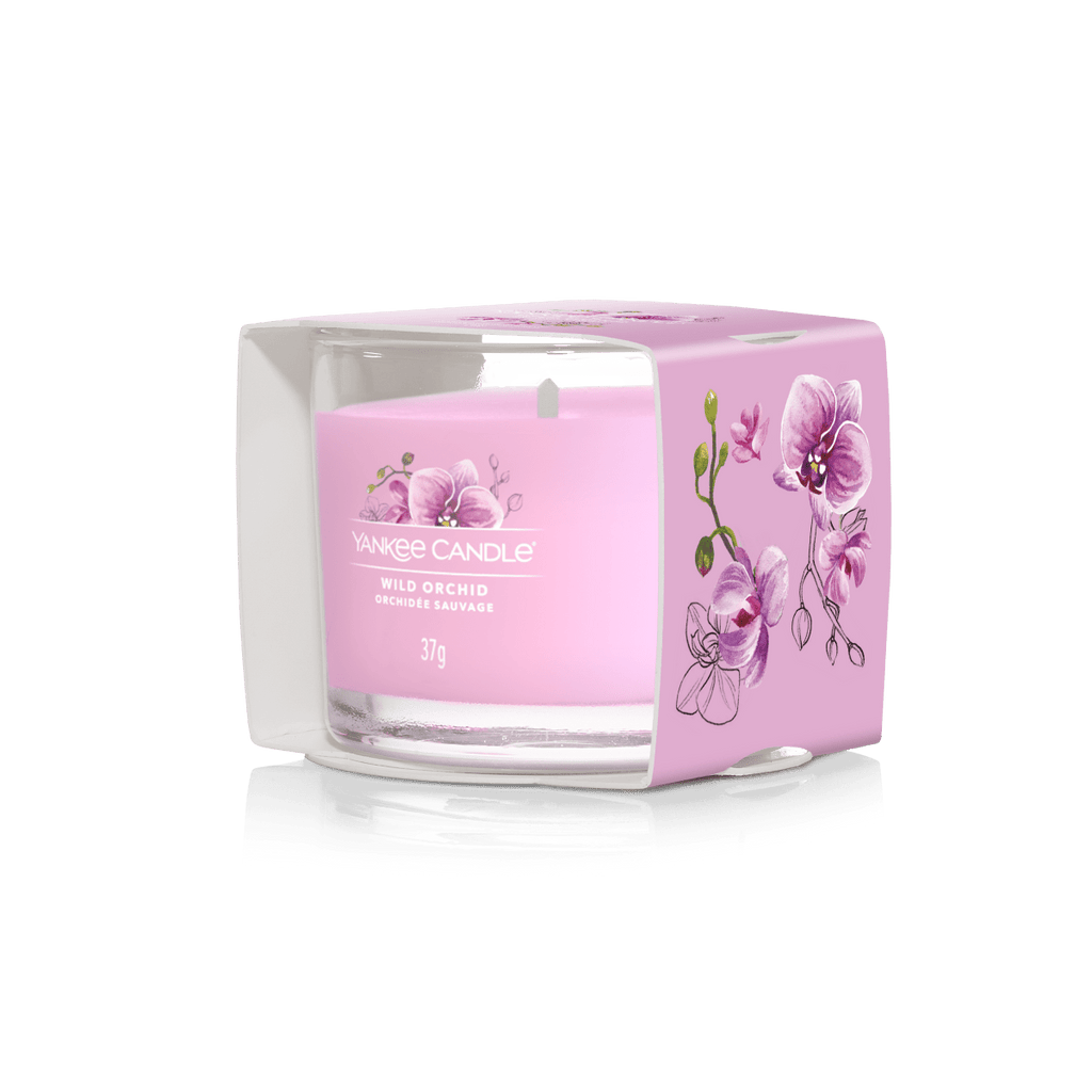 Candela Votiva in vetro "Wild Orchid" Yankee Candle - Kōdō.boutique