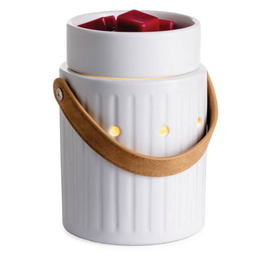 Candle Warmers® Lanterna con manico in pelle - Kōdō.boutique