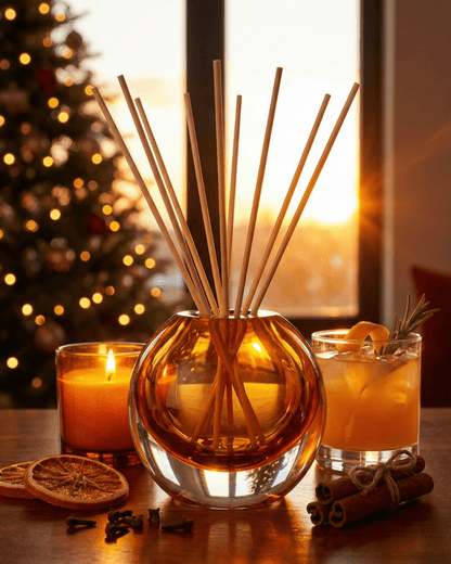 Chinotto Gourmand - Diffusore a Bastoncini in Cristallo e Spray Ambiente - Kōdō.boutique