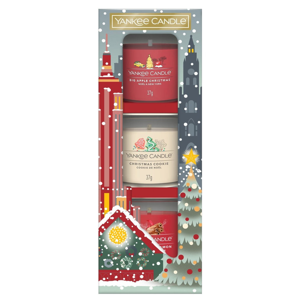 Confezione Regalo 3 candele Votive in vetro - Kōdō.boutique