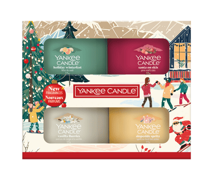 Confezione Regalo 4 candele Votive in Vetro - Kōdō.boutique