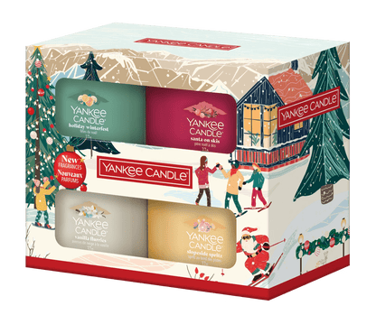 Confezione Regalo 4 candele Votive in Vetro - Kōdō.boutique